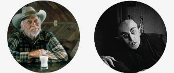 The Straight Story (L) en Nosferatu (R)