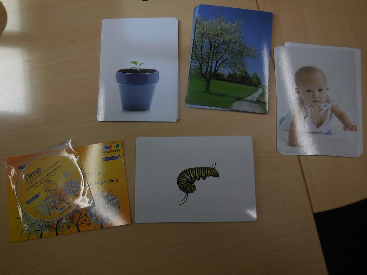 Color cards: Het verstrijken van de tijd 