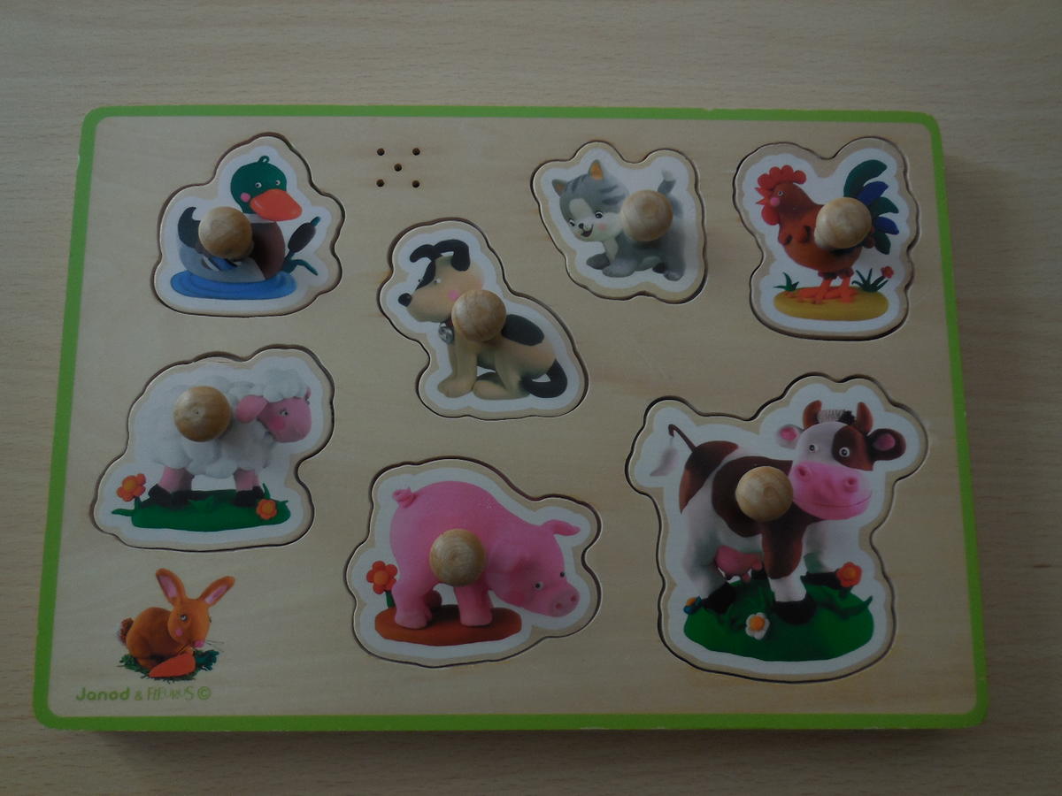Geluidenpuzzel: De boerderij