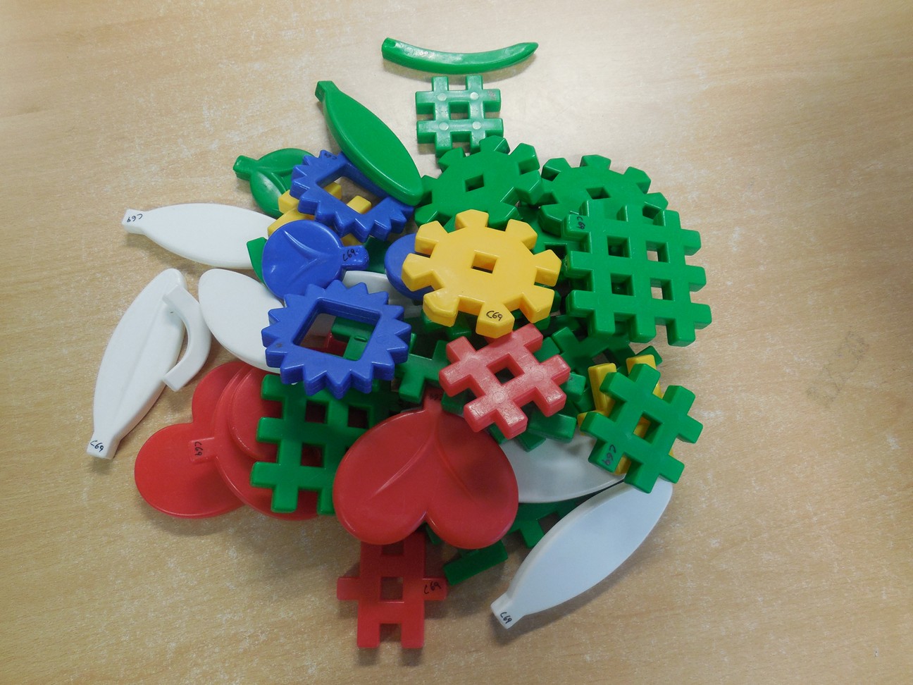 Bloemen bouwen
