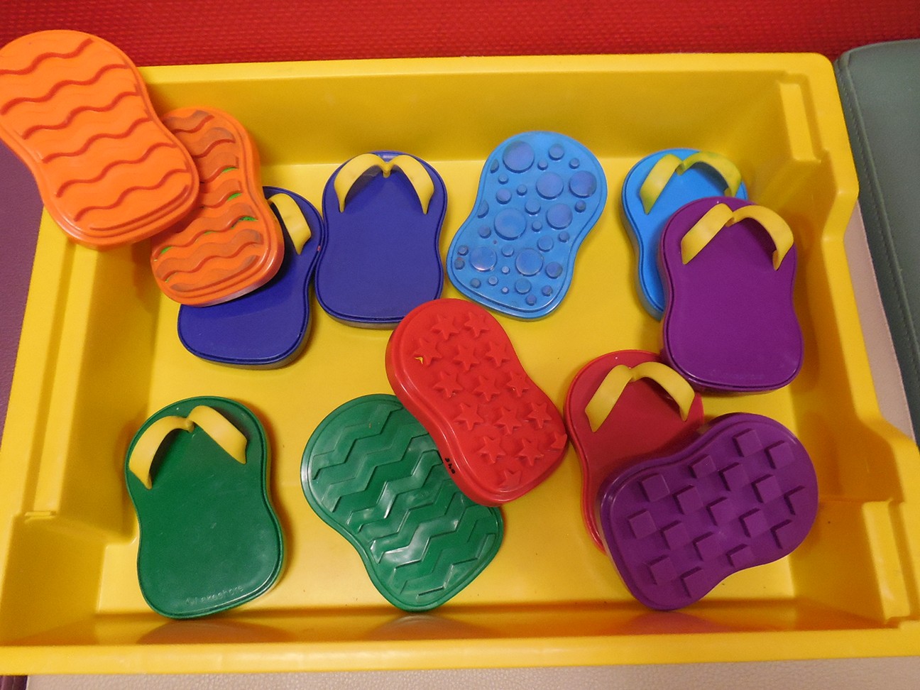Flip flop stempels