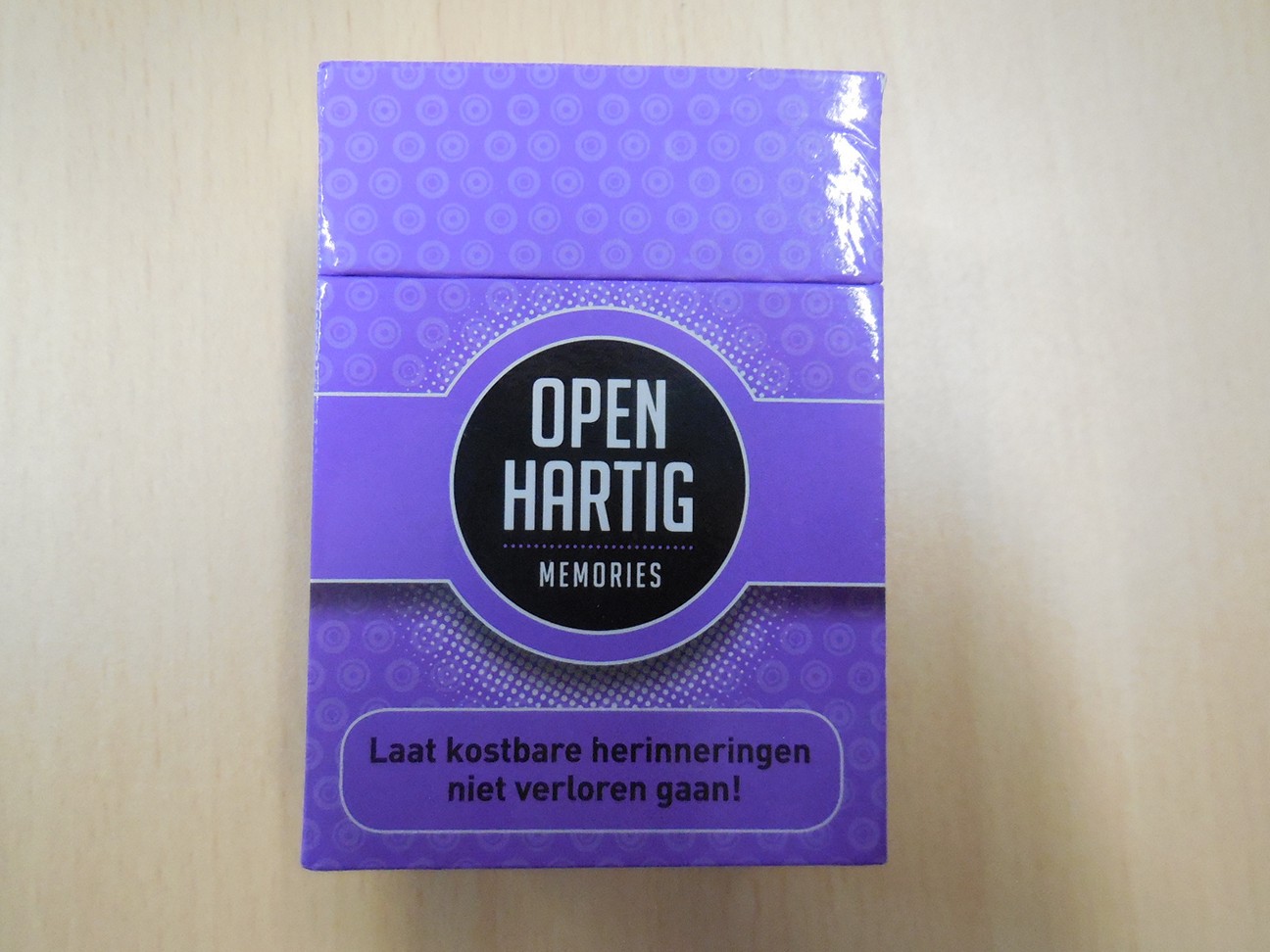 Openhartig memories	