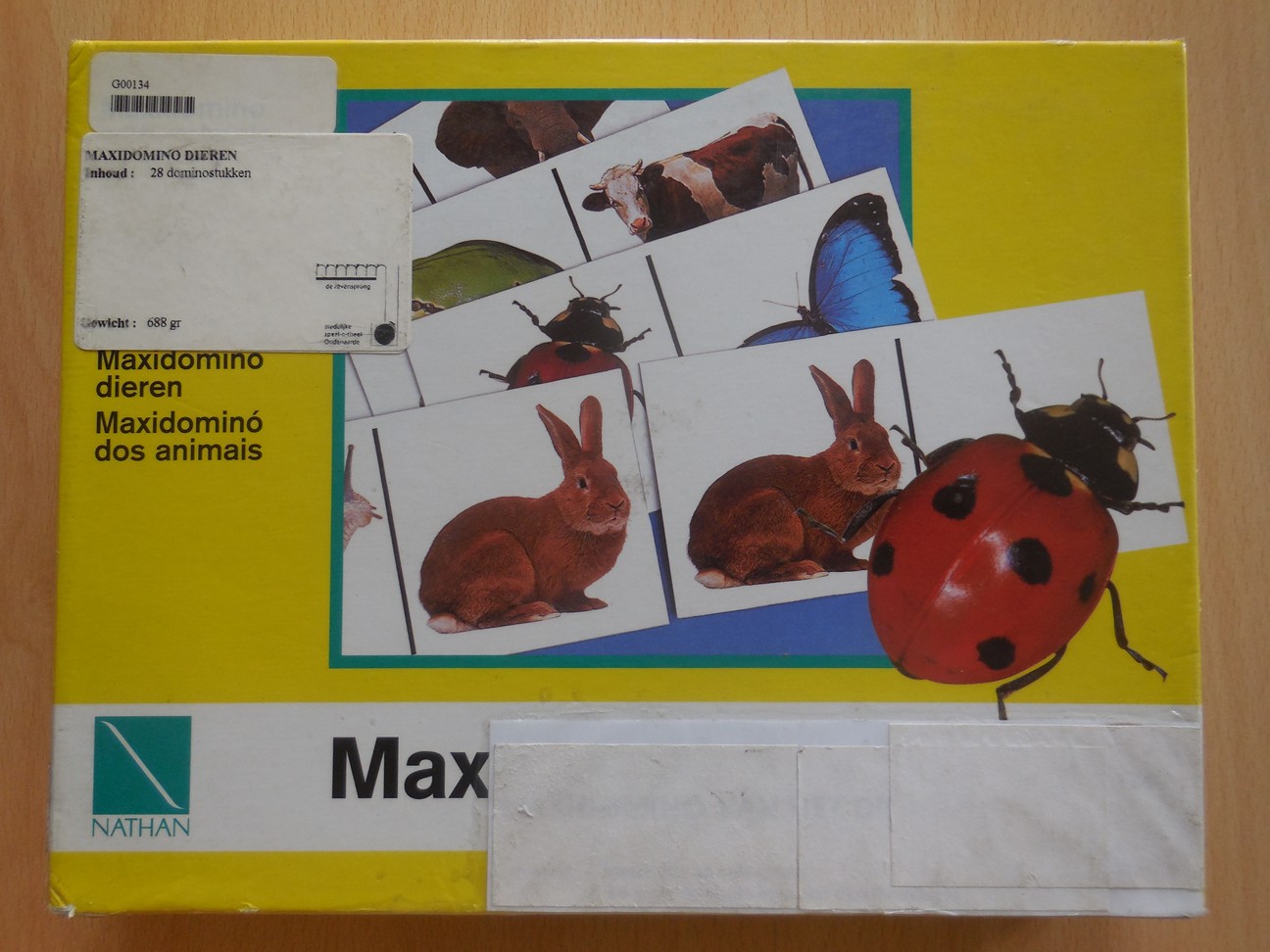 Maxidomino dieren