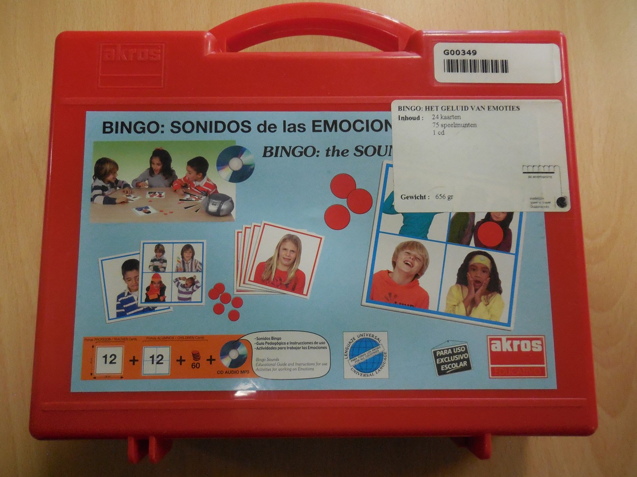 Bingo: geluid van emoties