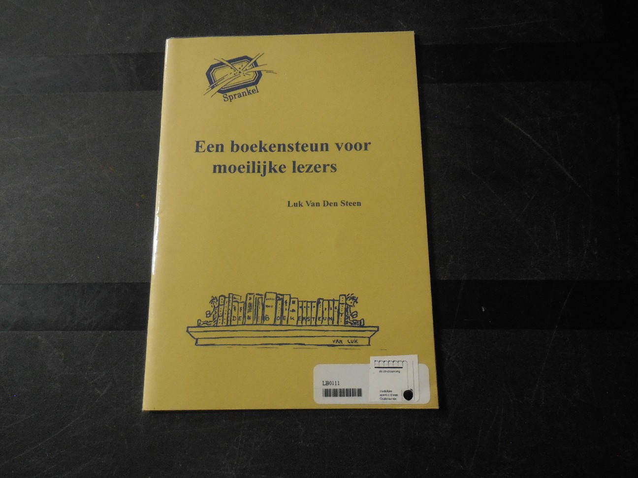 Een boekensteun voor moeilijke lezers