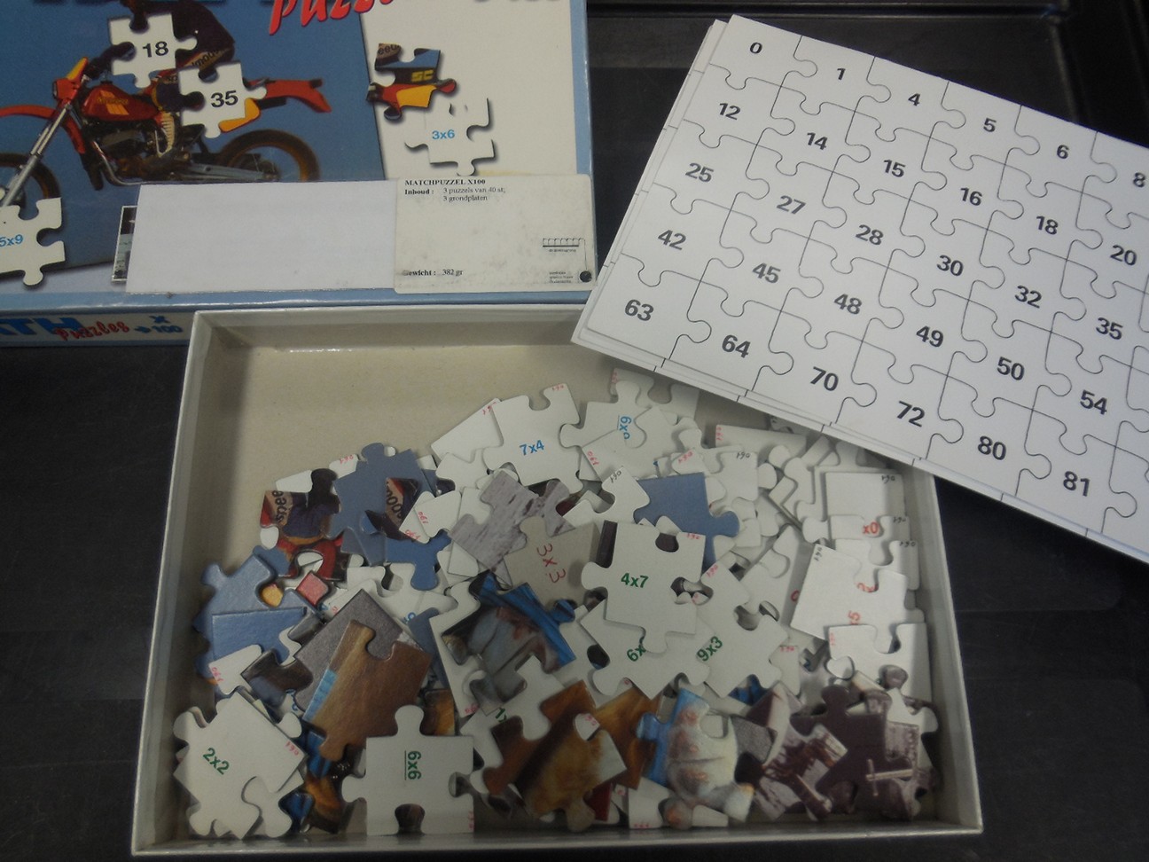Magnetische matchpuzzel 100