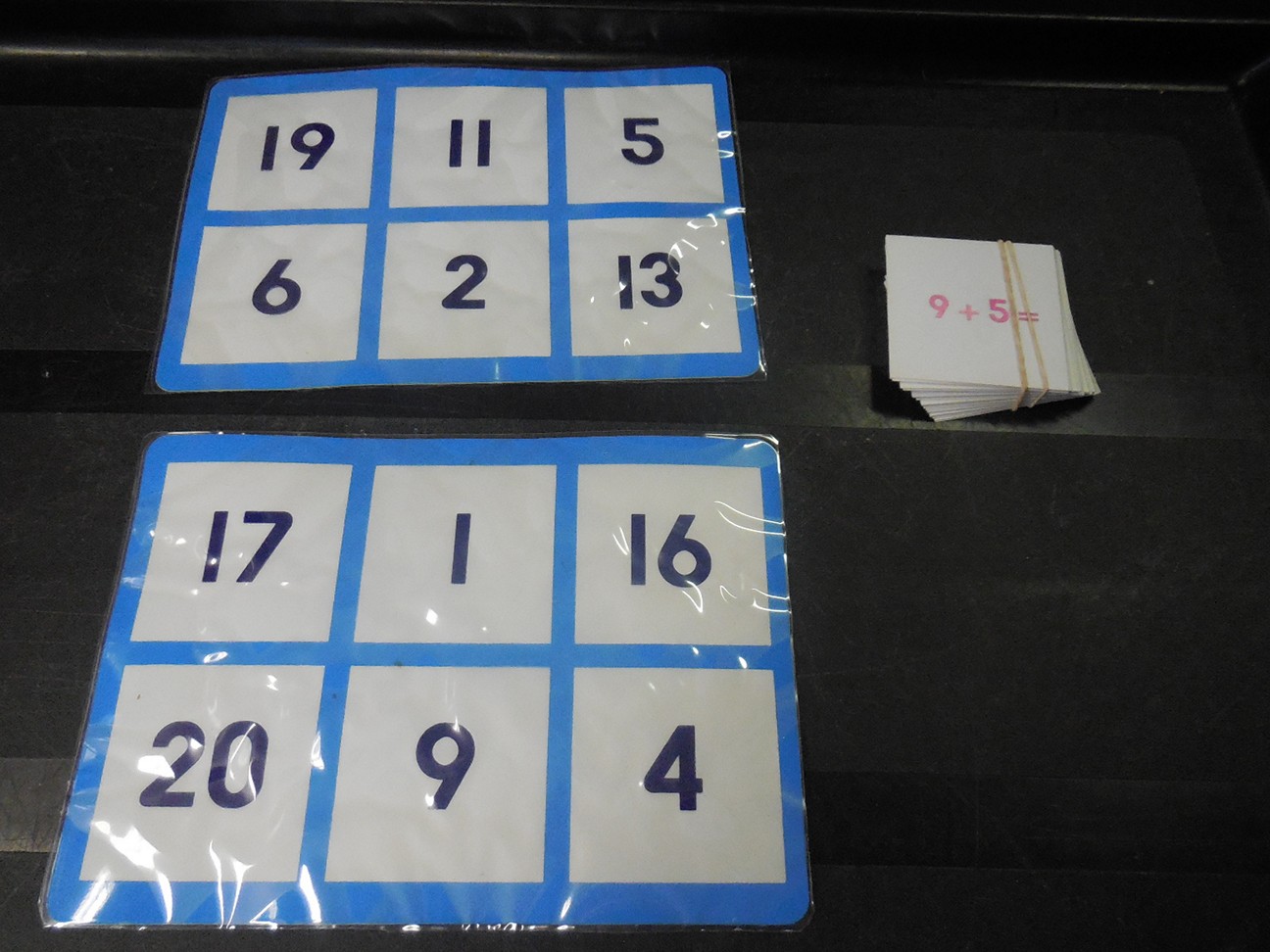 Bingo optellen tot 20