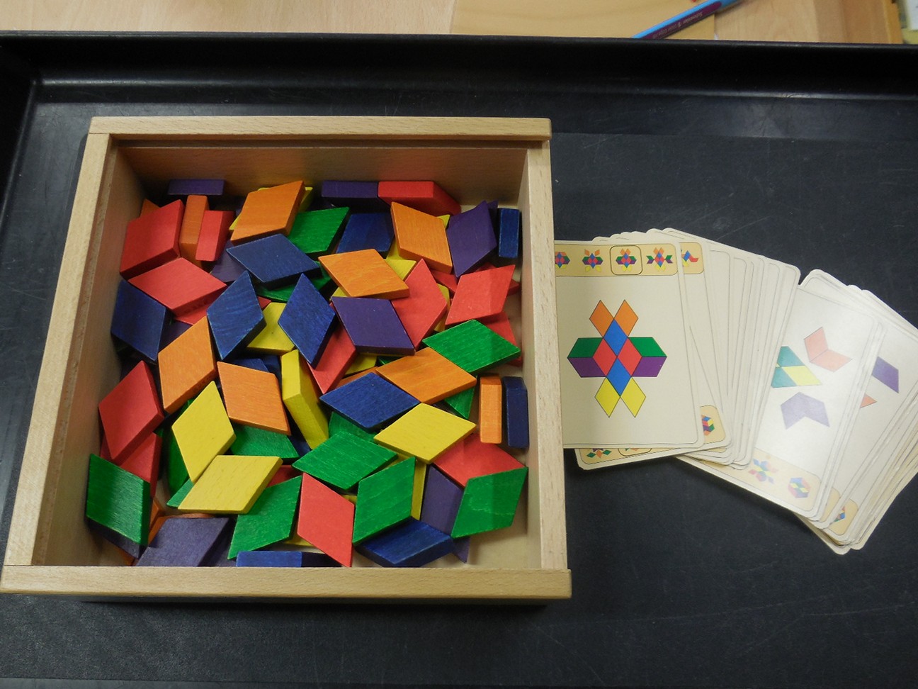 Ruiten mozaik kwartet