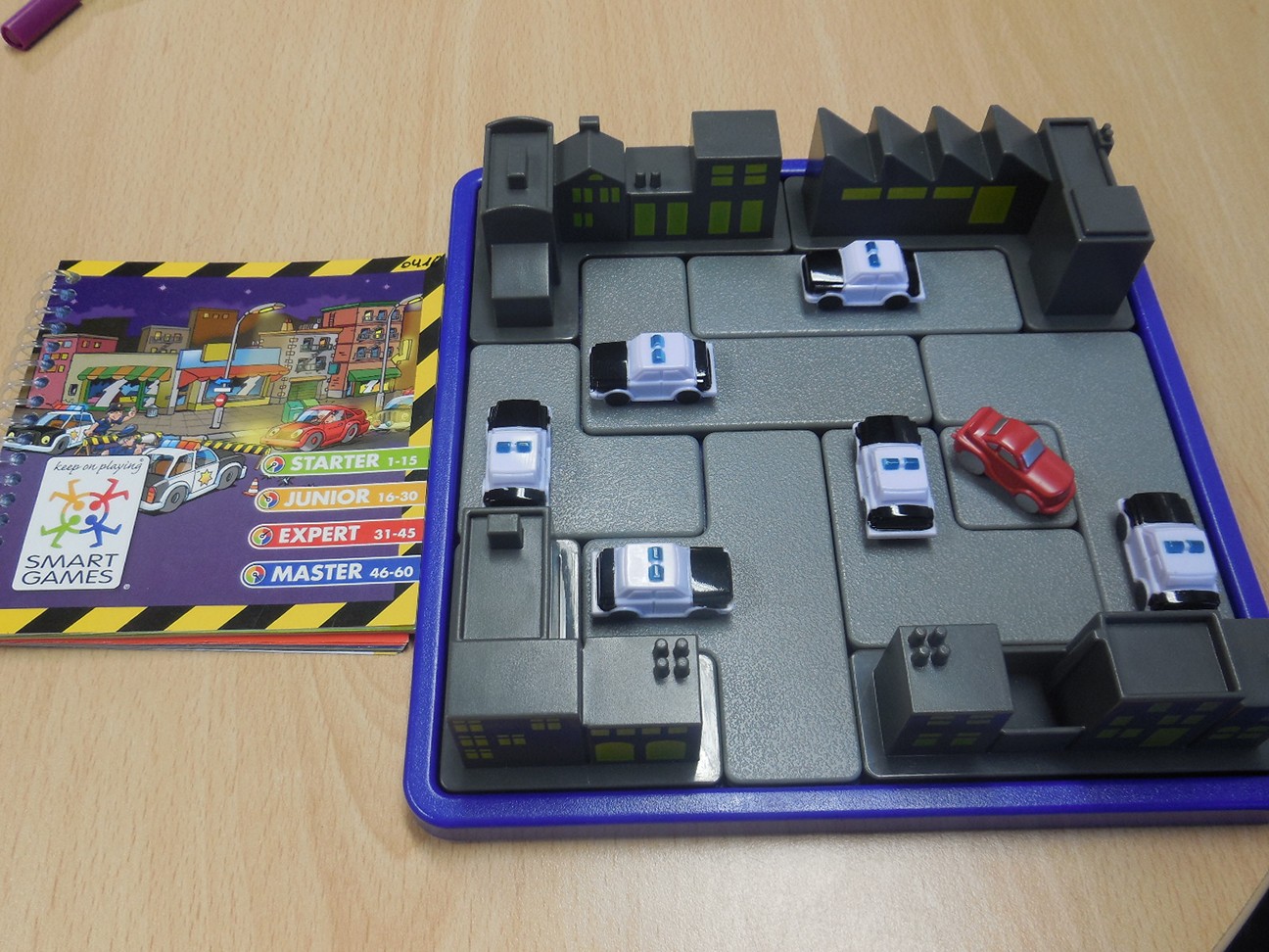 Smart games road block