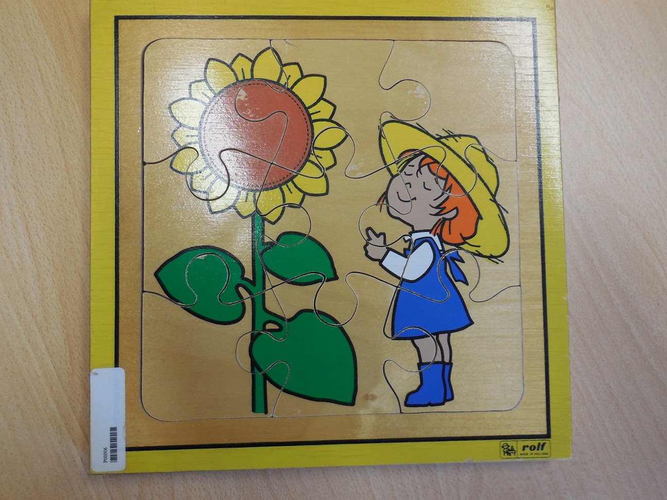 Groeipuzzel “Zonnebloem”