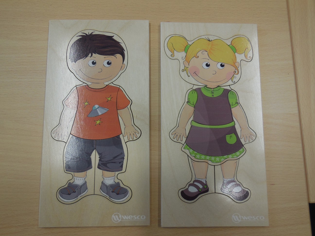 Puzzel meisje - jongen