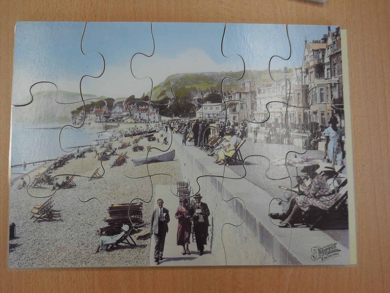 Jig sawpuzzel: Zeestrand