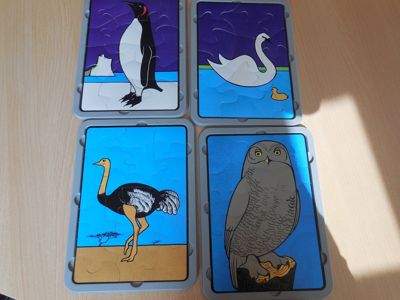 Ordimapuzzel Vogels