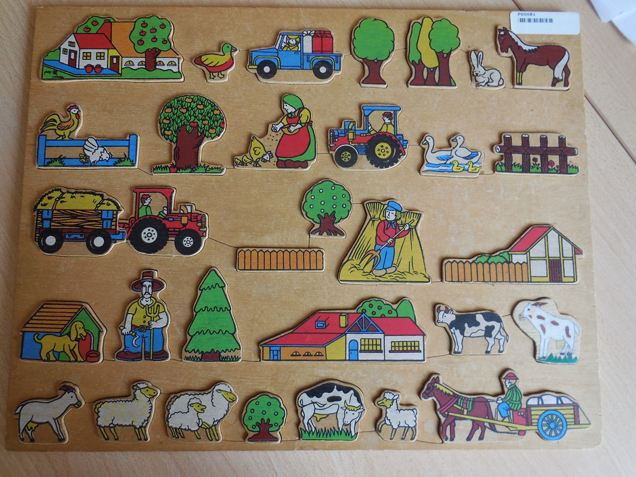 Boerderijpuzzel