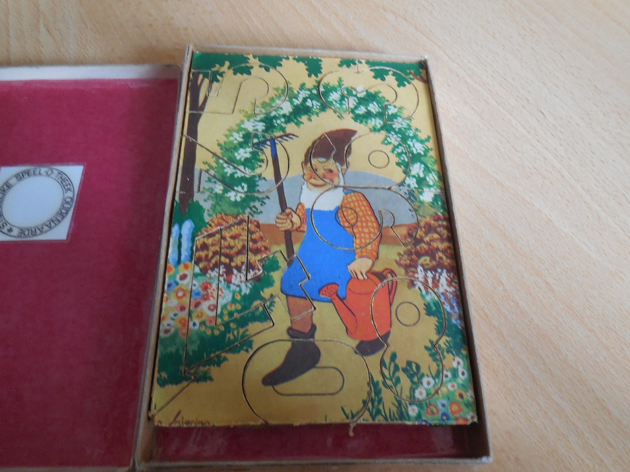 Inlegpuzzel “Het kabouterke”
