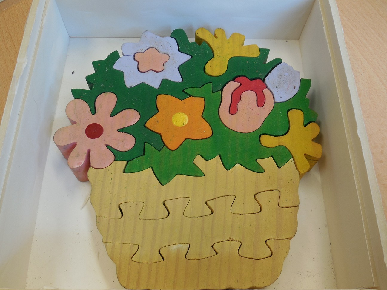 Vaas met bloemen
