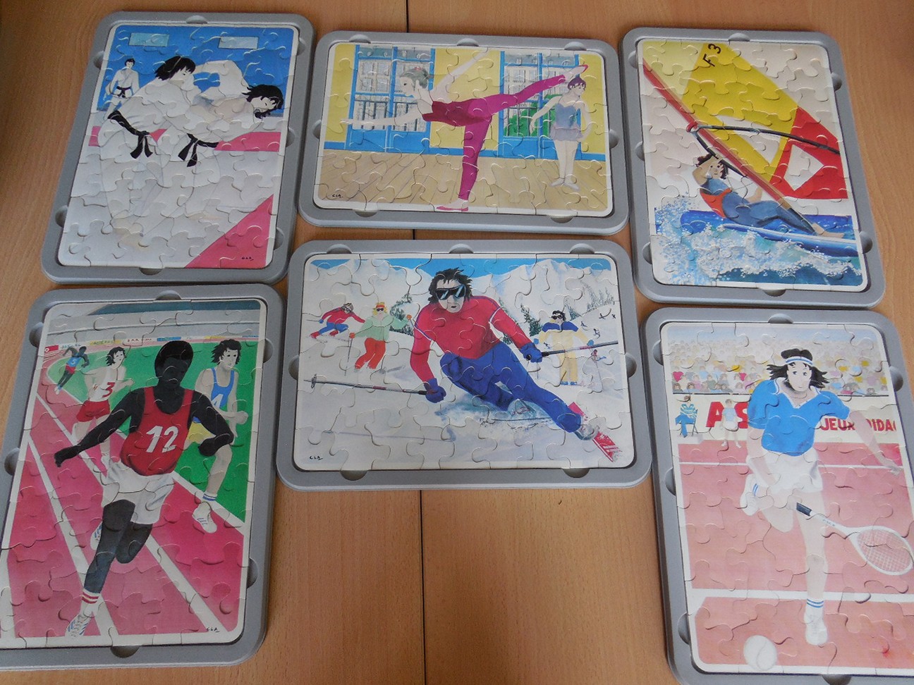 Puzzel: Serie sport	