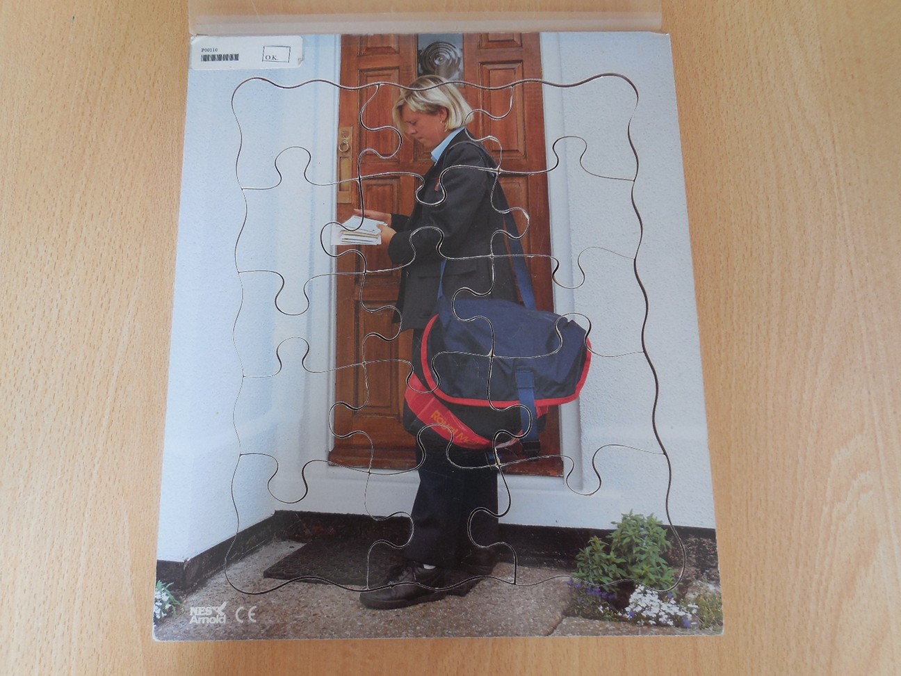 Beroepenpuzzel: Postbesteller 
