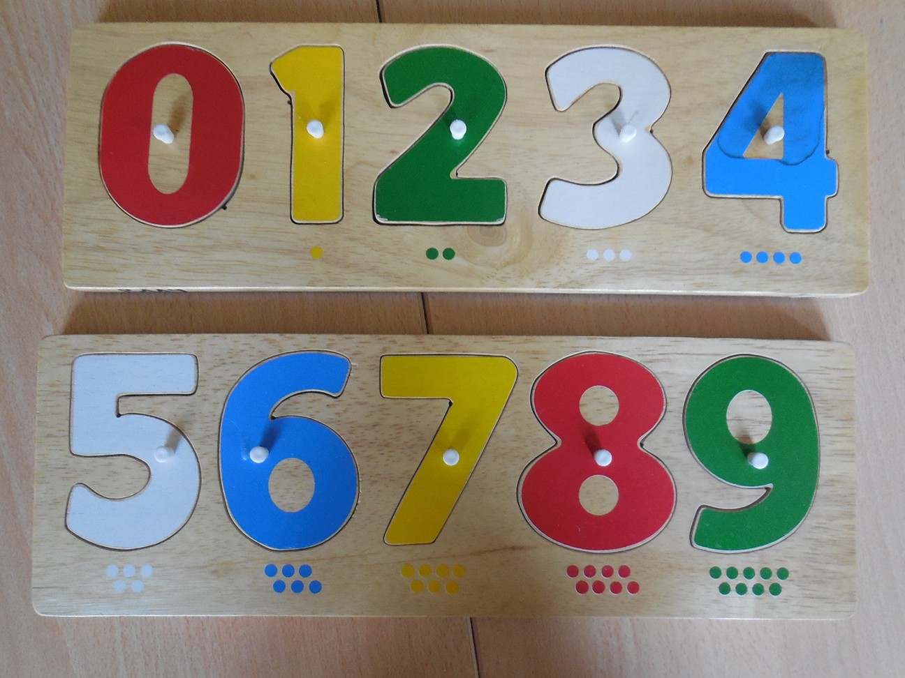 Nummers 1 tot 10 puzzel
