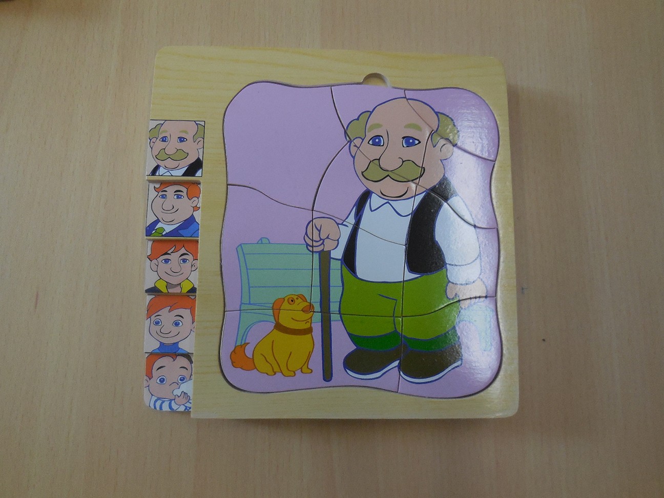 Lagenpuzzel opa