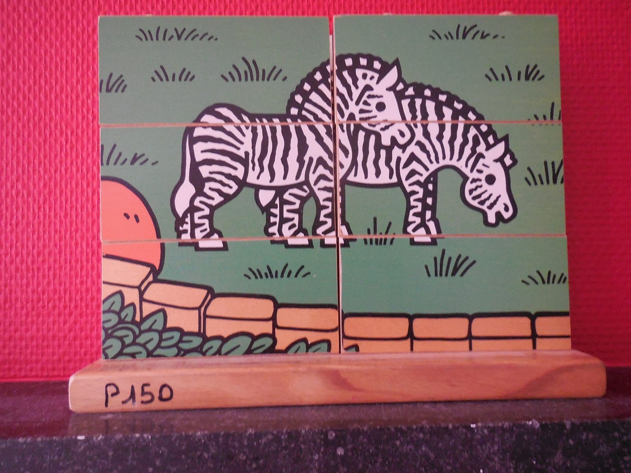 Stokpuzzel: Zebra