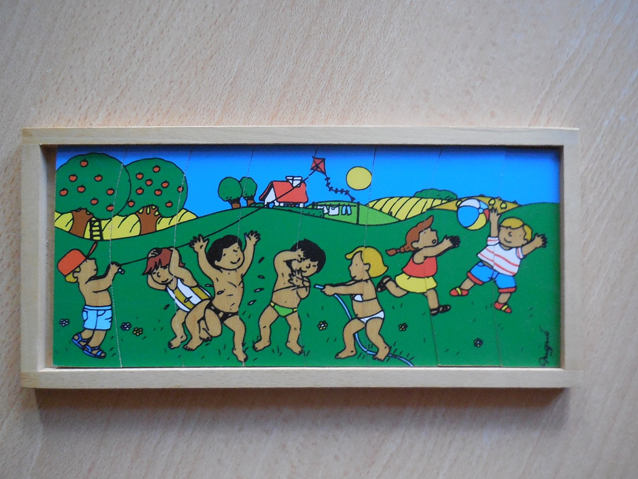 Seizoenpuzzel “Zomer”