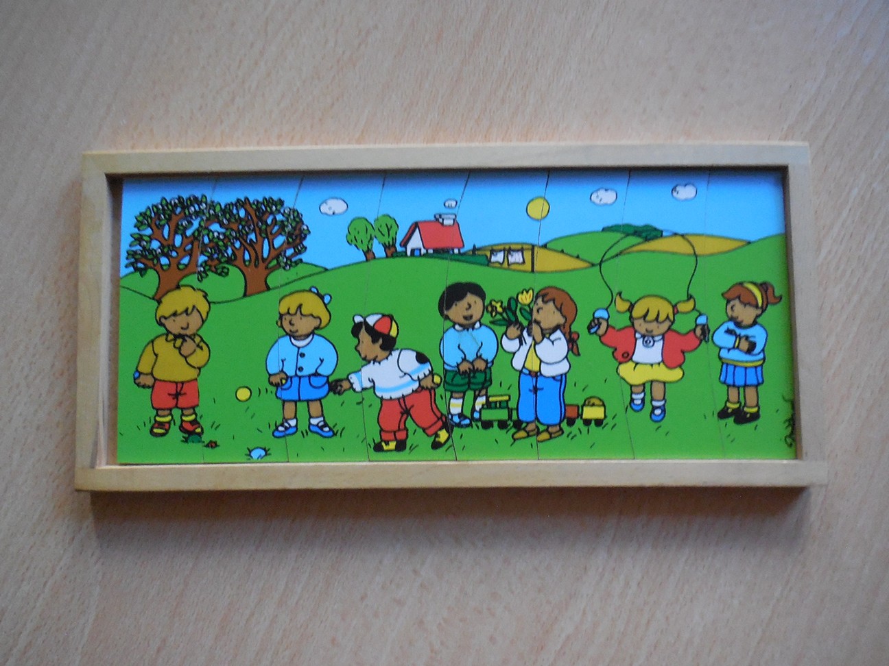 Seizoenpuzzel “Lente”