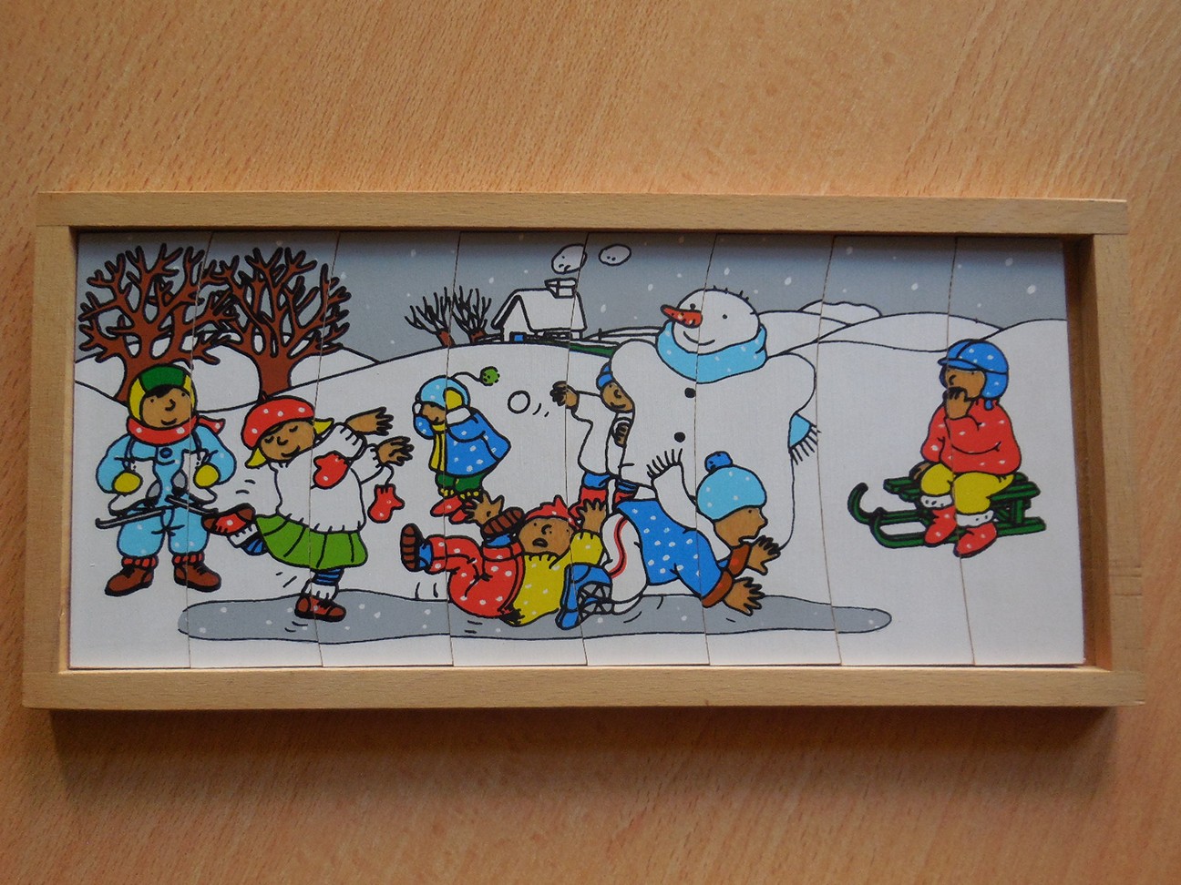 Seizoenpuzzel “Winter”