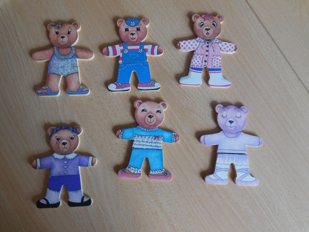 Houten beerpuzzel