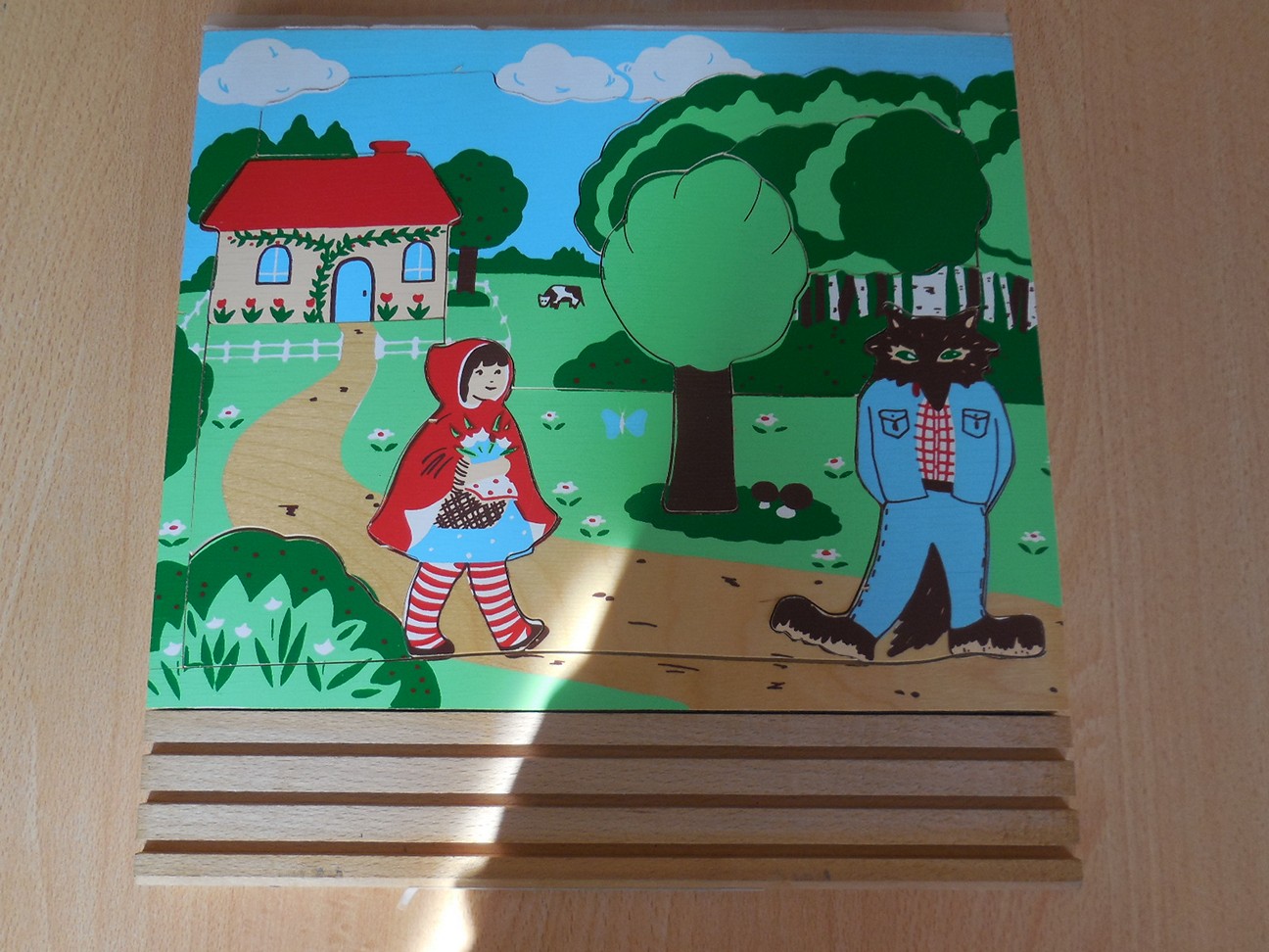 Verhaalpuzzel “Roodkapje”