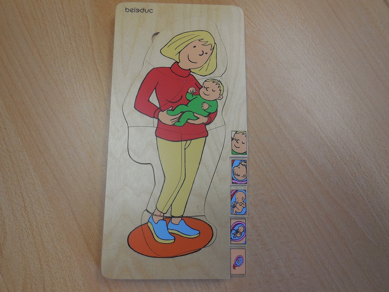 5 lagenpuzzel zwangerschap