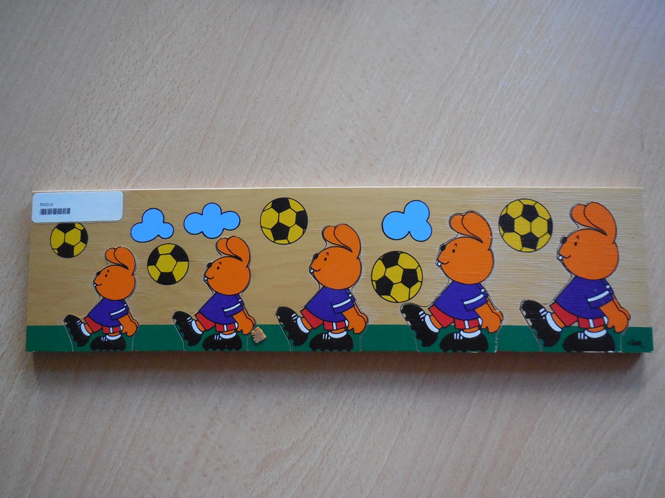 Inlegpuzzel groot- klein “Konijn”