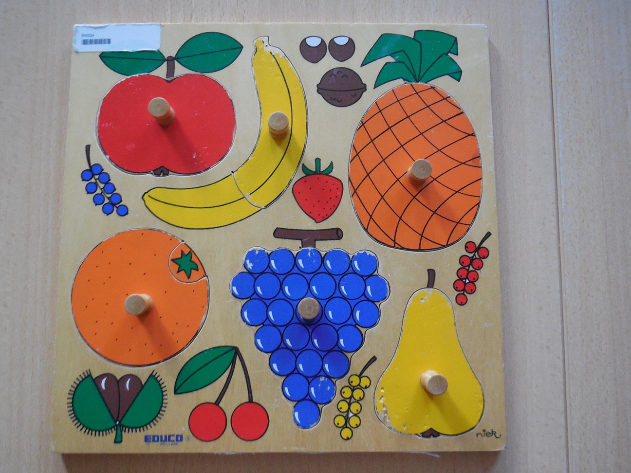 Inlegplank “Fruit”