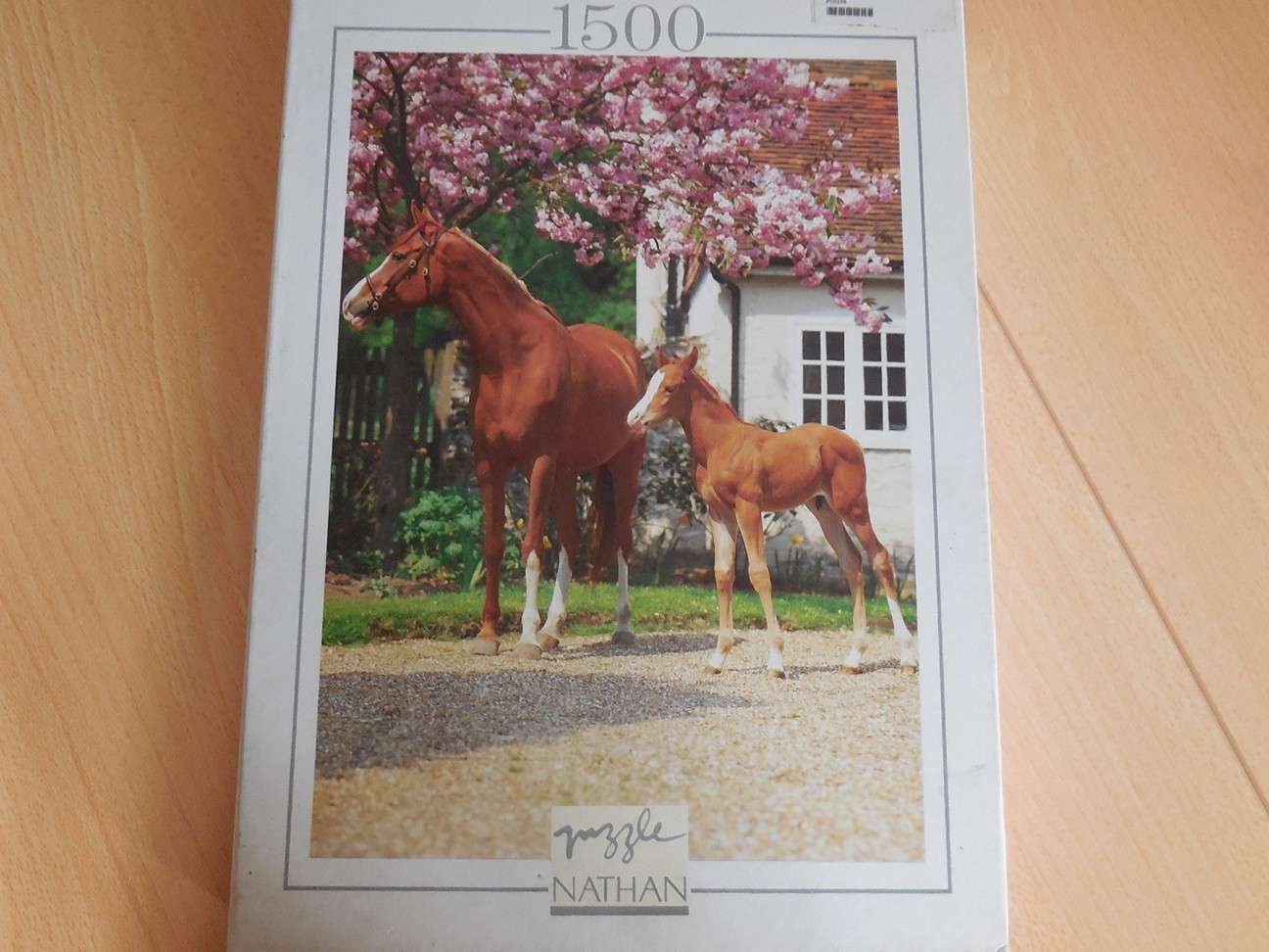 Puzzel “Merrie en veulen”