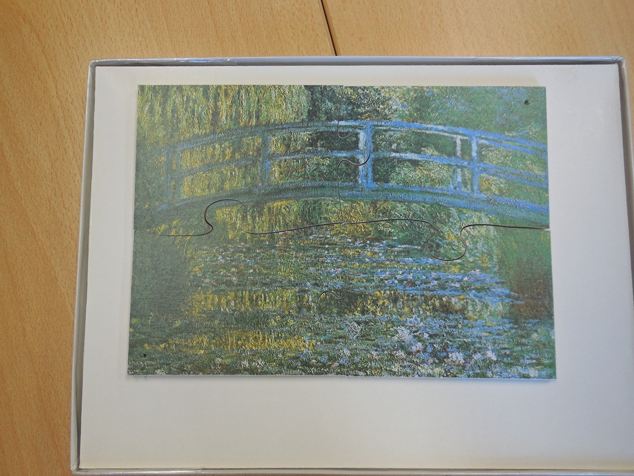 “Harmonie en vert” van Monet