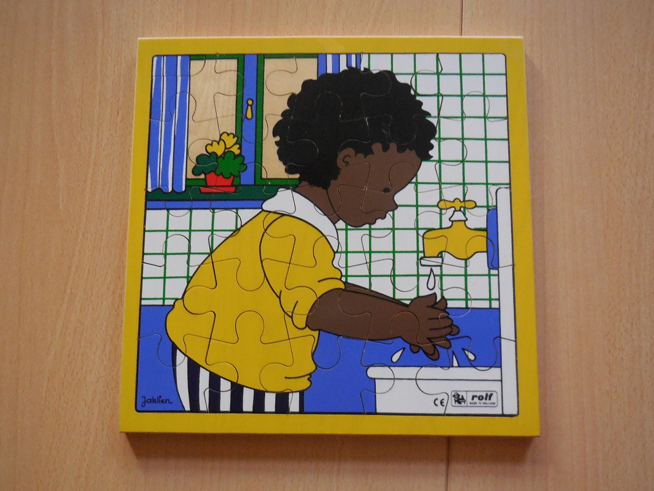 Hygiënepuzzel “handen wassen”