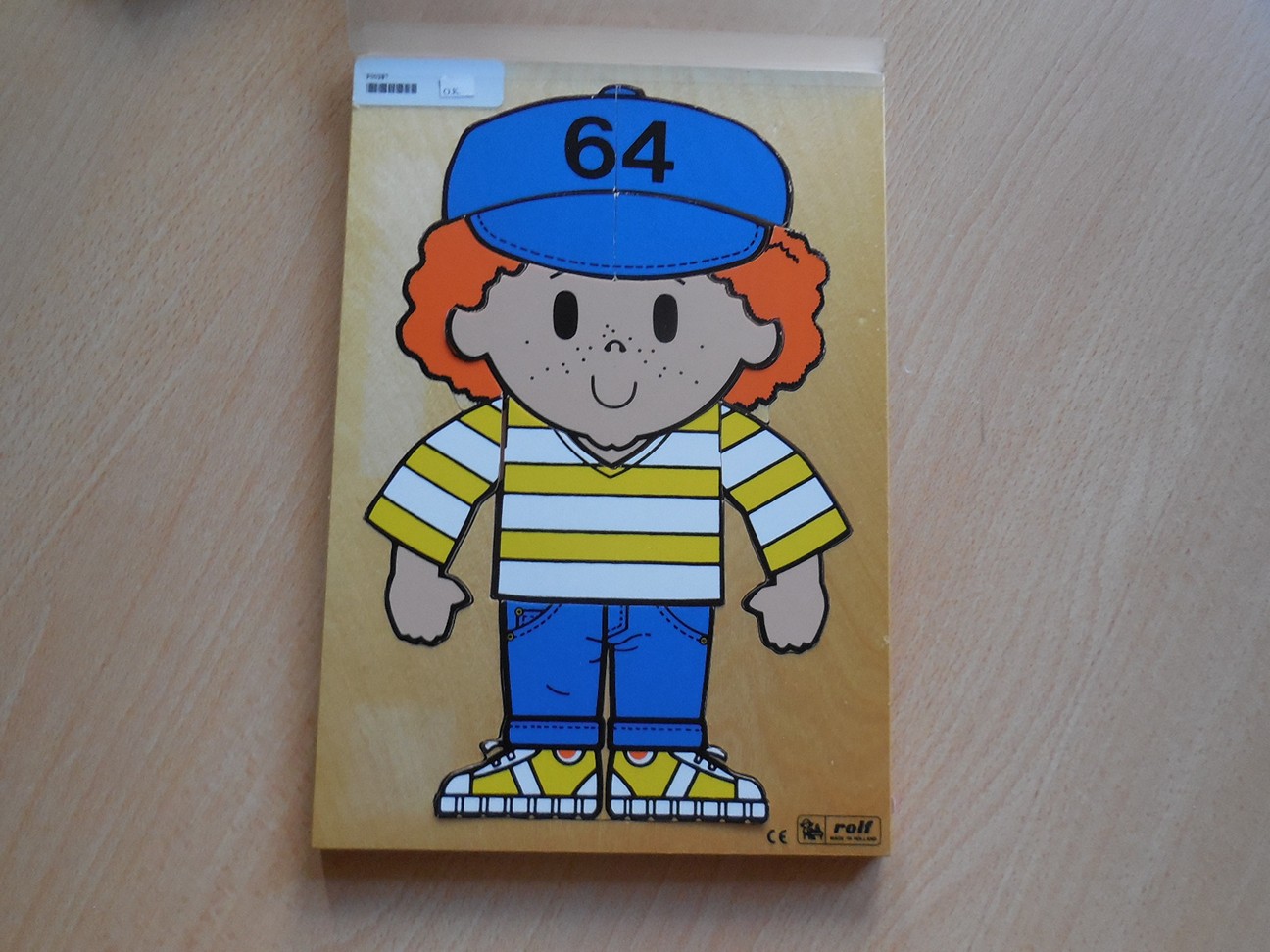 Aankleedpuzzel “jongen”