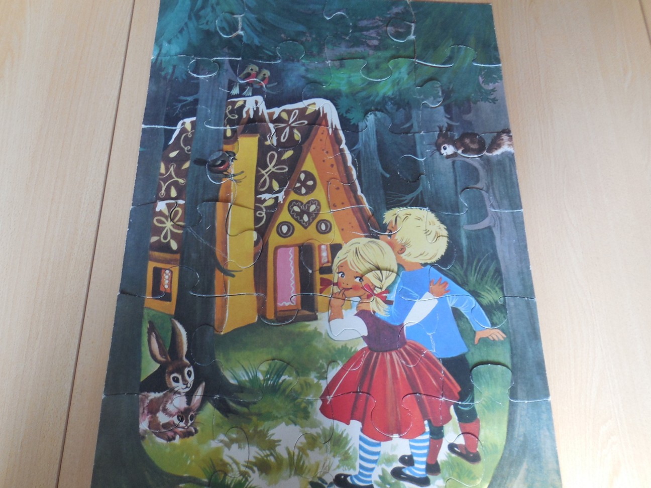 Vloerpuzzel “Hans en Grietje”