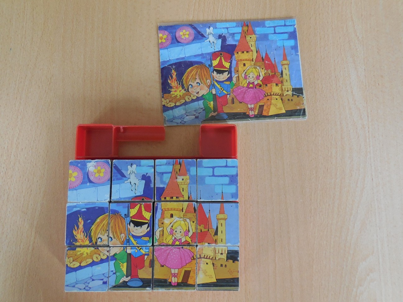 12- blokken puzzel