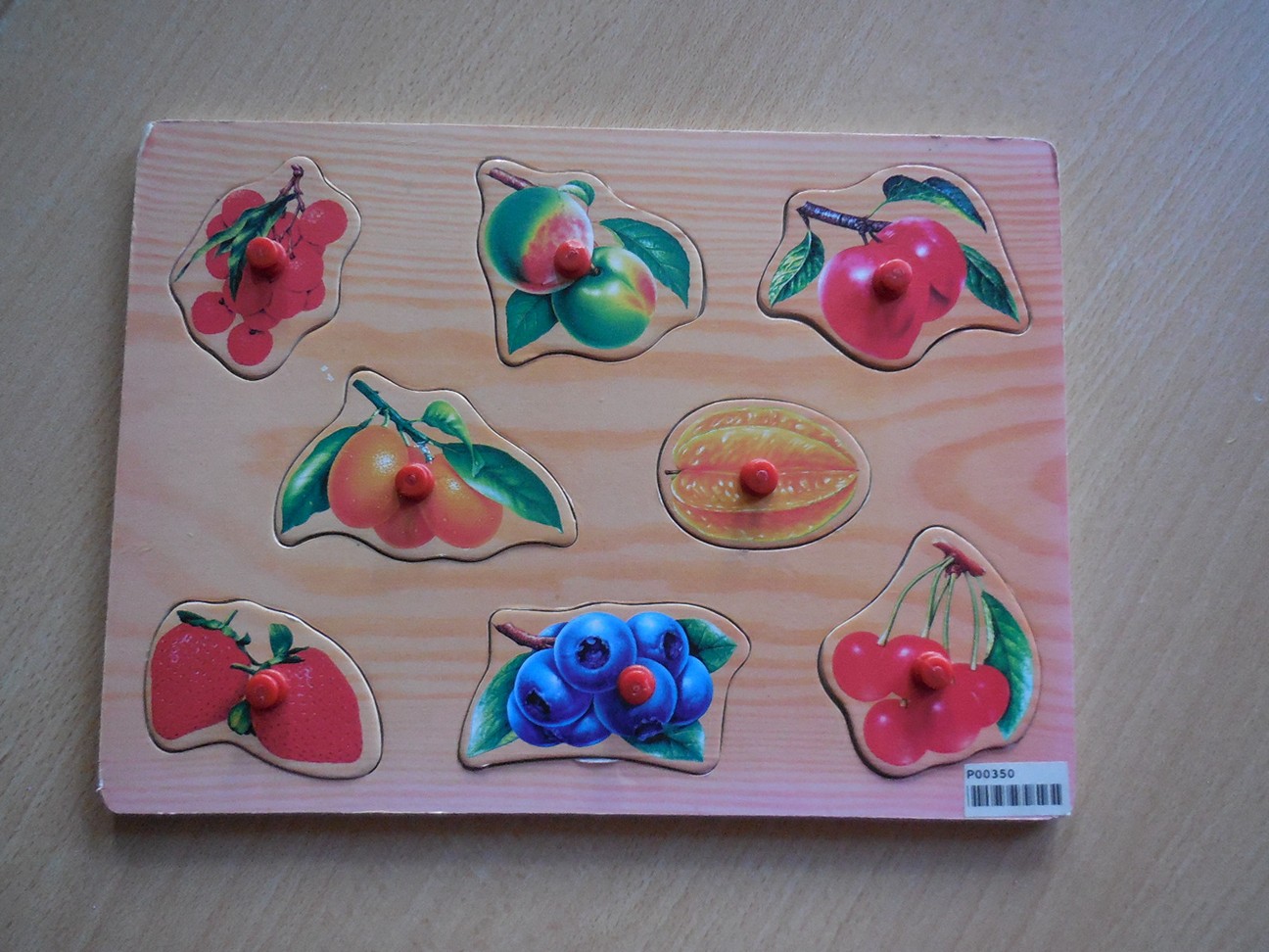 Inlegpuzzel “Fruit”	