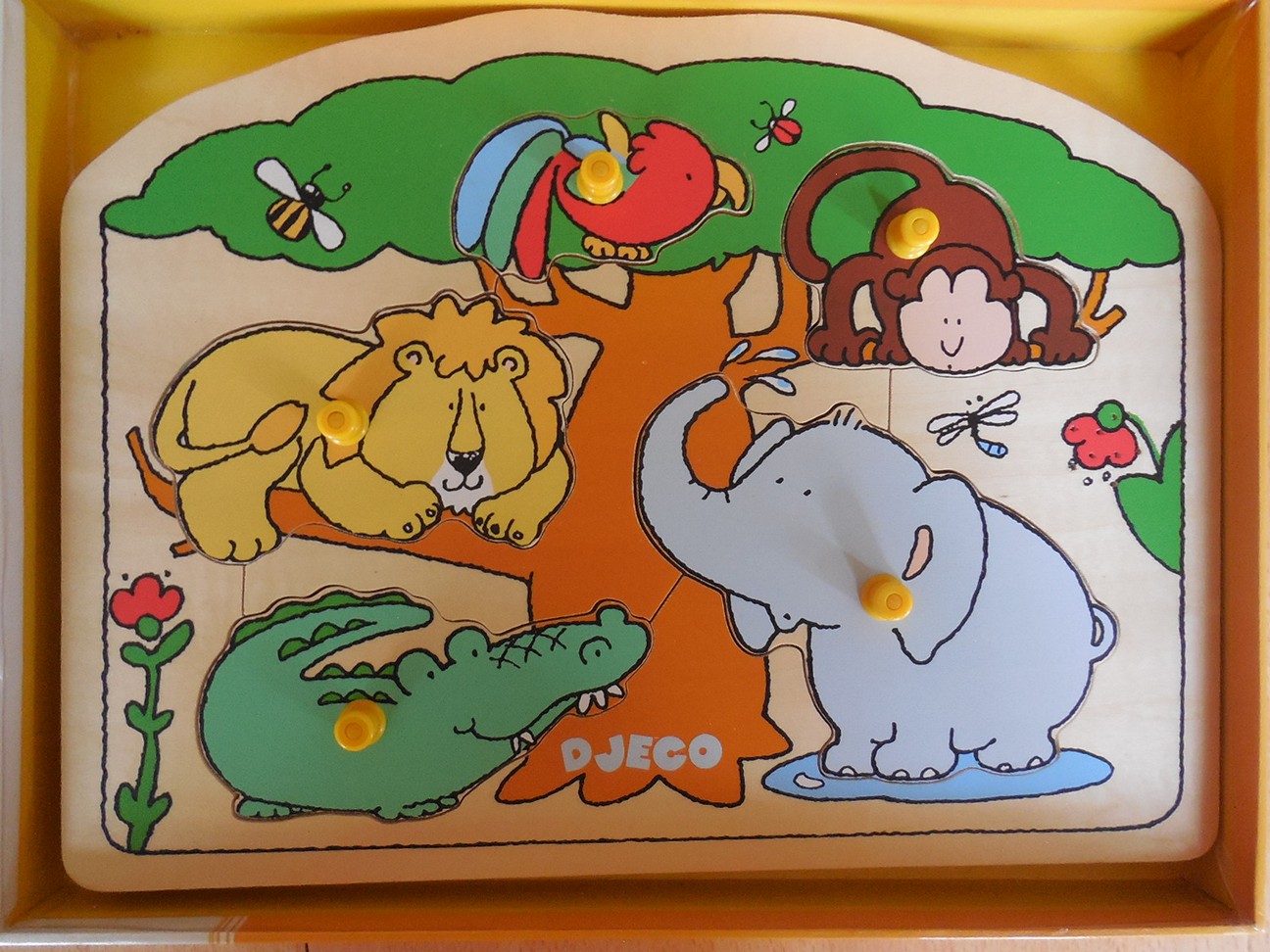 Geluidenpuzzel: De jungle