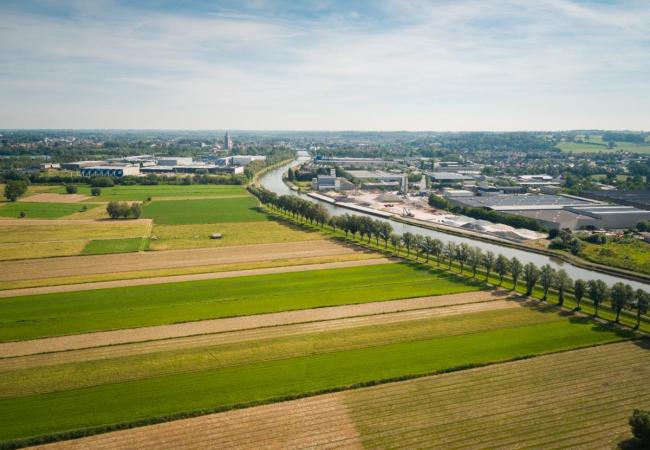 Oudenaarde luchtfoto