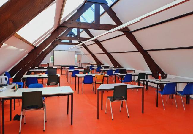 Studenten zijn welkom in de Rode Zaal van JC Jotie
