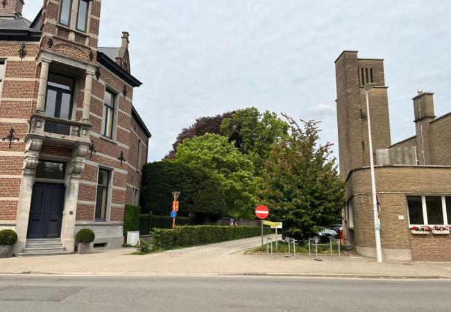Uitrit parking de Woeker