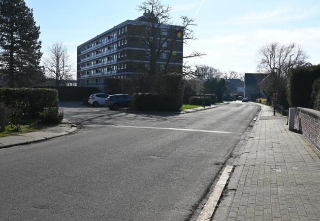 De Weverstraat zoals ze nu is./