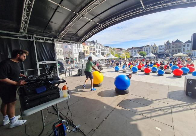 Breng je sportclub naar de Markt