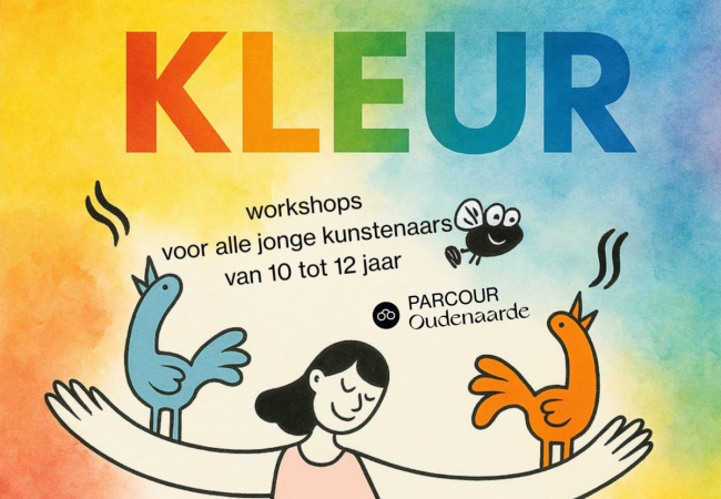 Kunstendag voor Kinderen bij PARCOUR op za 15 nov in Oudenaarde