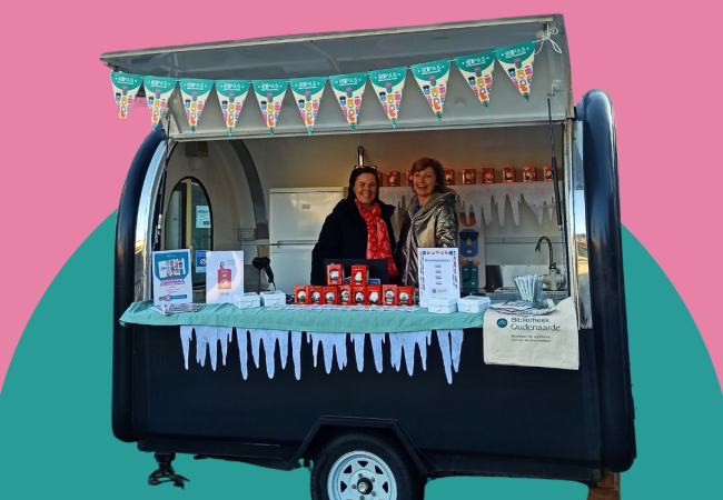 Welkom bij de UiTPAS-kar van UiTPAS Regio Oudenaarde