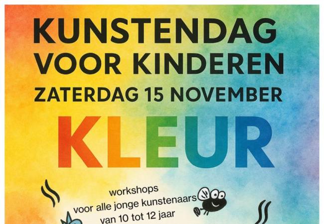 Kunstendag voor Kinderen 15 november 2025