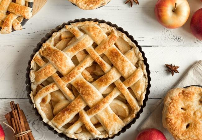taarten met appels en peren